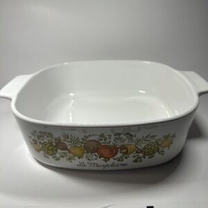 Rare 1970s Vintage Corning Ware Spice of Life‎ "La Marjolaine"  2 Quart A-2-B